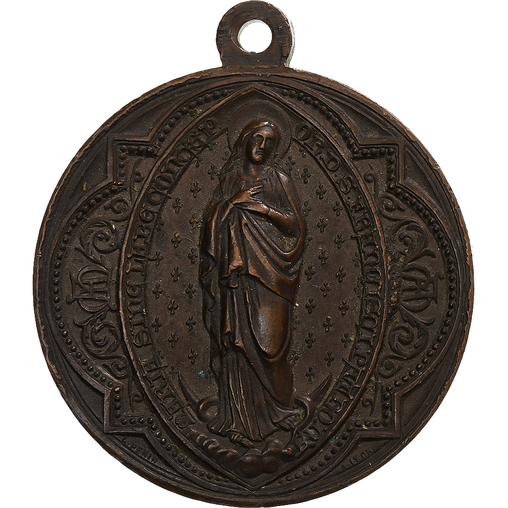 France, Medal, Religions and Beliefs, Copper, EF(40-45)