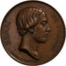 Francia, medalla, Henri De France, 1842, Cobre, Gayrard, EBC