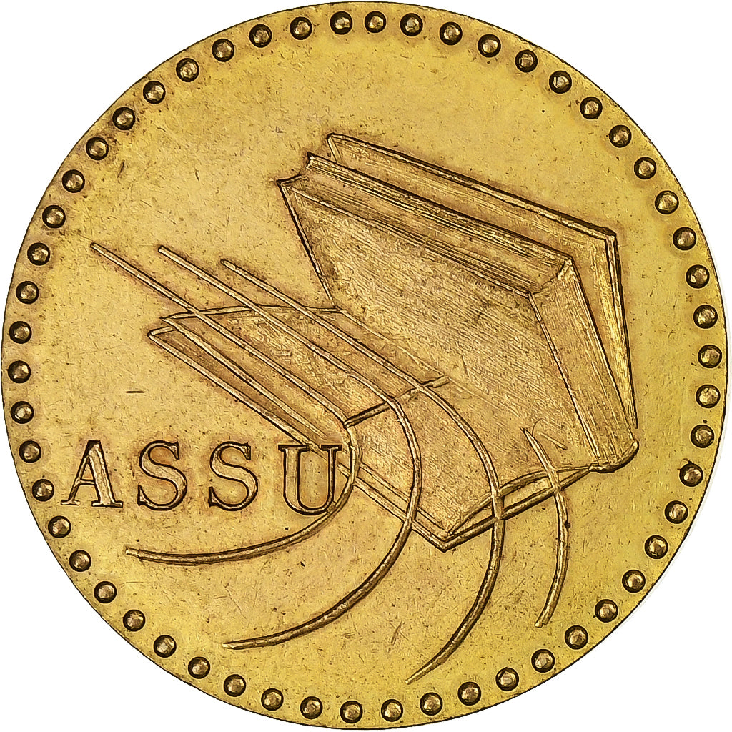 Frankreich, betaalpenning, Champion d'Académie ASSU, 1968