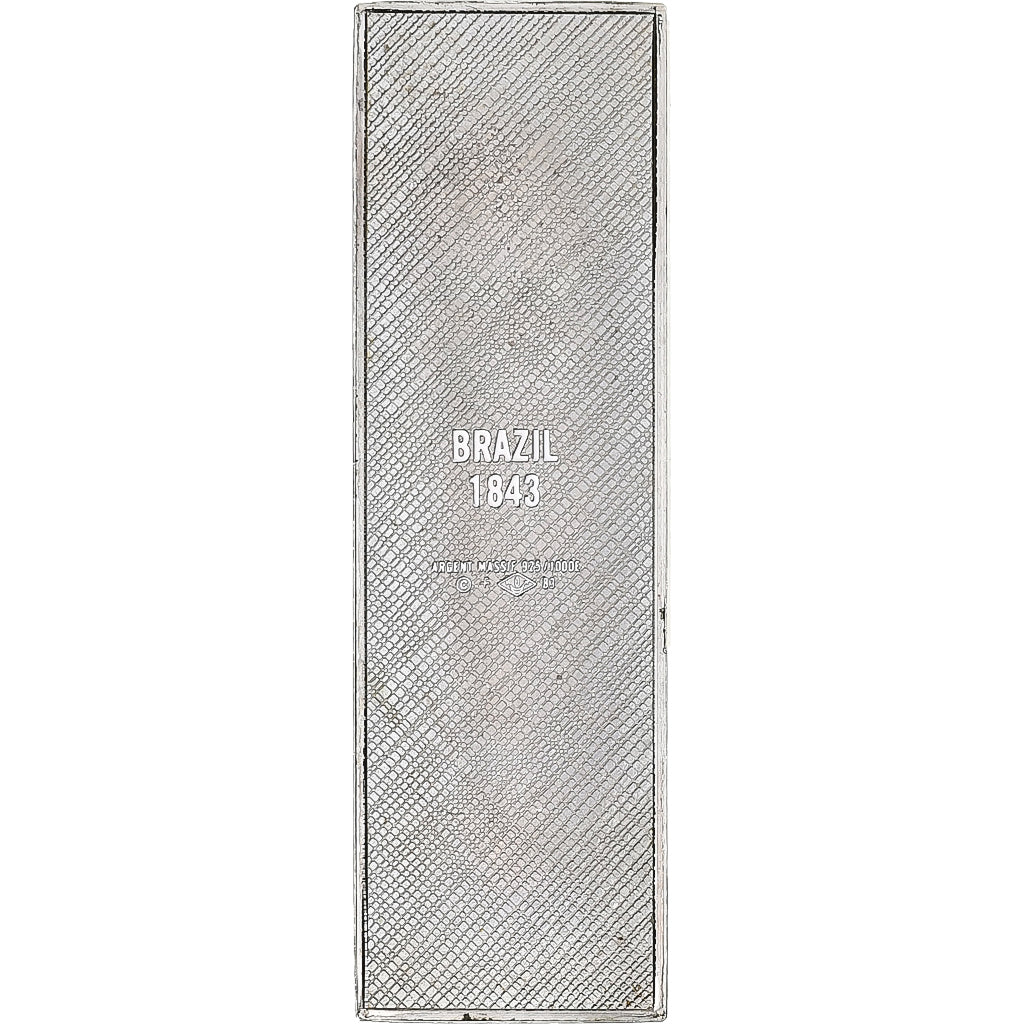 France, Timbre, Brazil, Silver, AU(55-58)