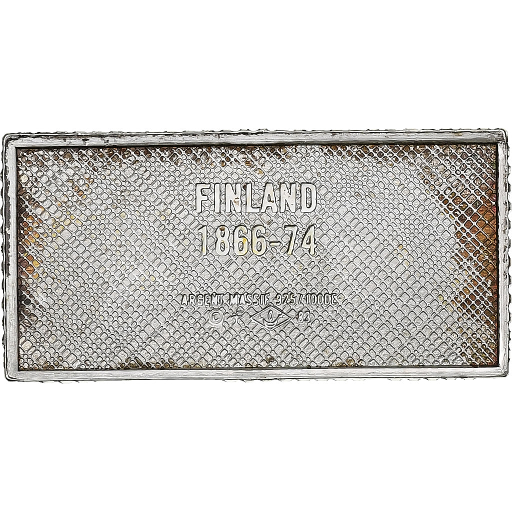 France, Timbre, Finland, Silver, AU(55-58)