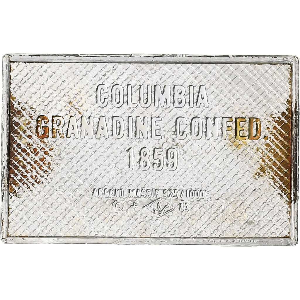Francia, Timbre, Columbia Granadine Confederation, Argento, SPL-