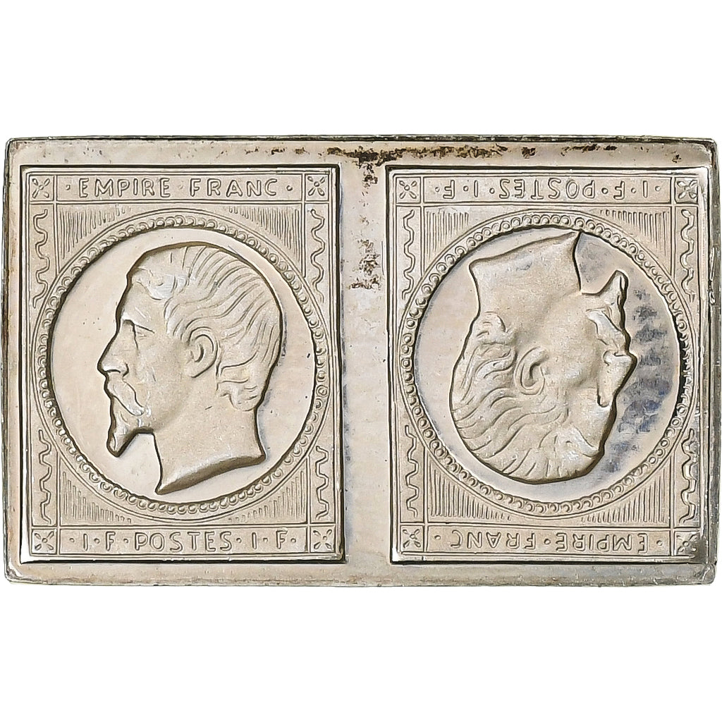 France, Timbre, Empire Français, Postes, Argent, SUP