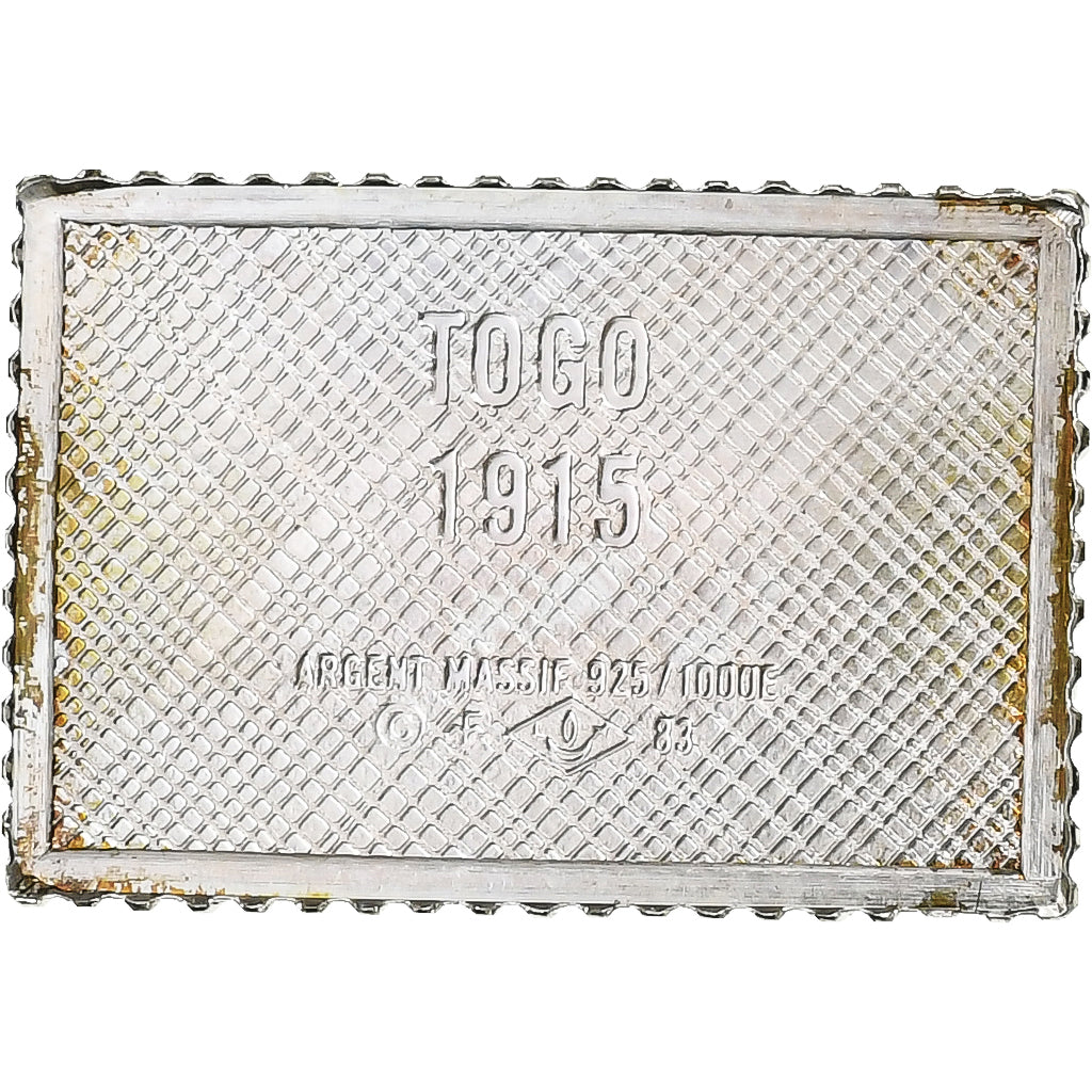 Francia, Timbre, Togo, Occupation Franco-Anglaise, Plata, EBC