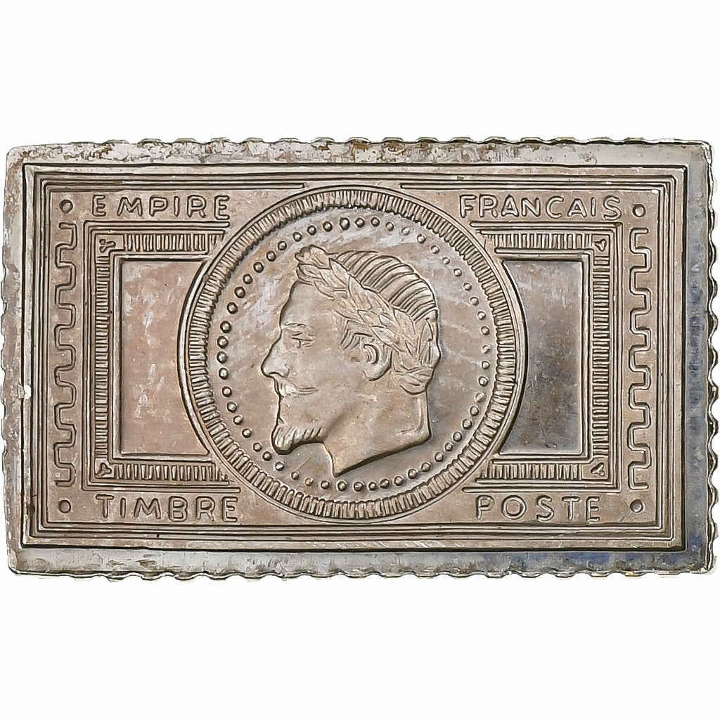 France, Timbre, Empire Français, Poste, Argent, SUP