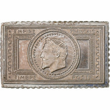 France, Timbre, Empire Français, Poste, Argent, SUP