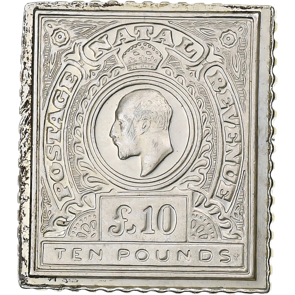 Francia, Timbre, Postage Natal Revenus, 10 Pounds, Plata, EBC