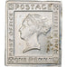 France, Timbre, Mauritius, Postage One Penny, Silver, AU(55-58)