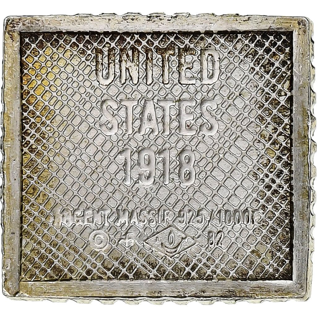 Francia, Timbre, U.S Postage 24 Cents, Plata, EBC