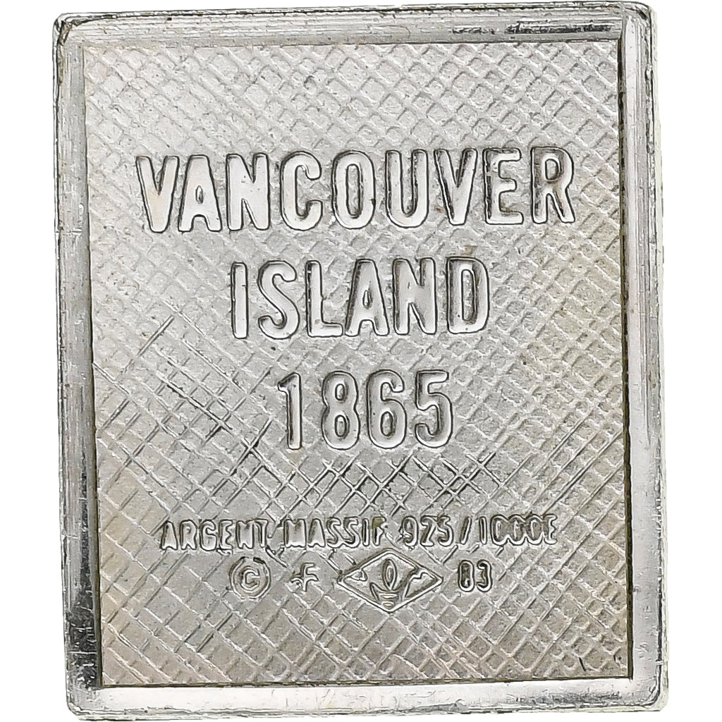 France, Timbre, Vancouver Island, Silver, AU(55-58)