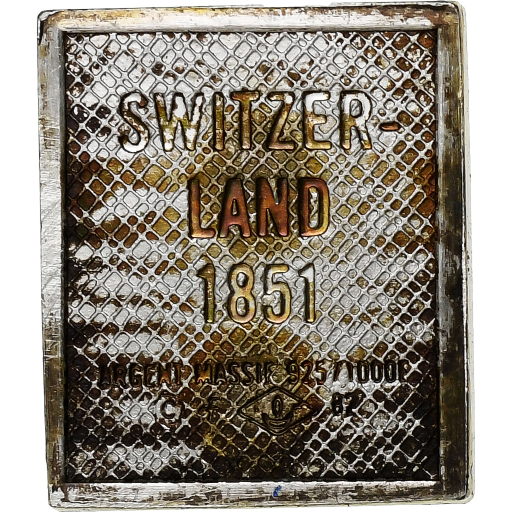 França, Timbre, Switzer-Land, Prata, AU(55-58)