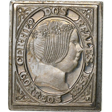 France, Timbre, Spain, 2 Reales, Silver, AU(55-58)