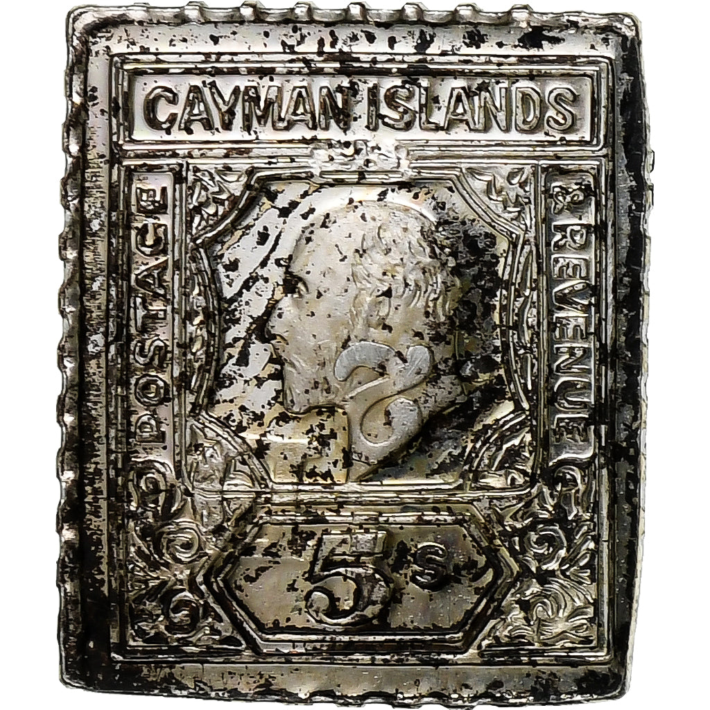 Francja, Timbre, Cayman Island, Srebro, AU(55-58)