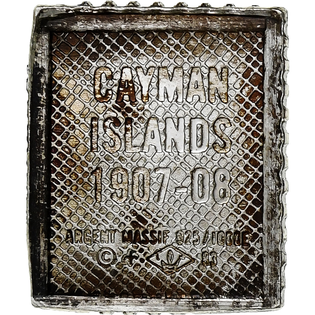 Francja, Timbre, Cayman Island, Srebro, AU(55-58)