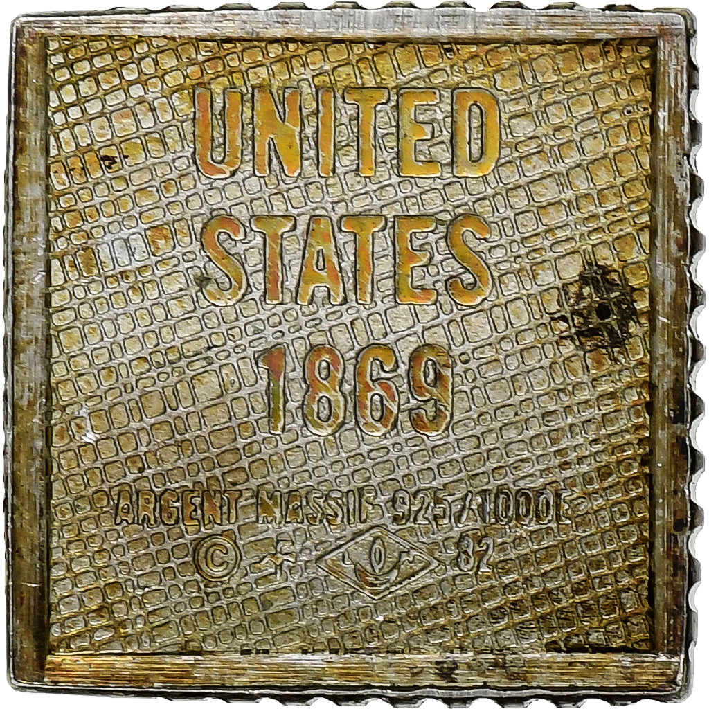 Francia, Timbre, U.S Postage, 30 Cents, Argento, SPL-