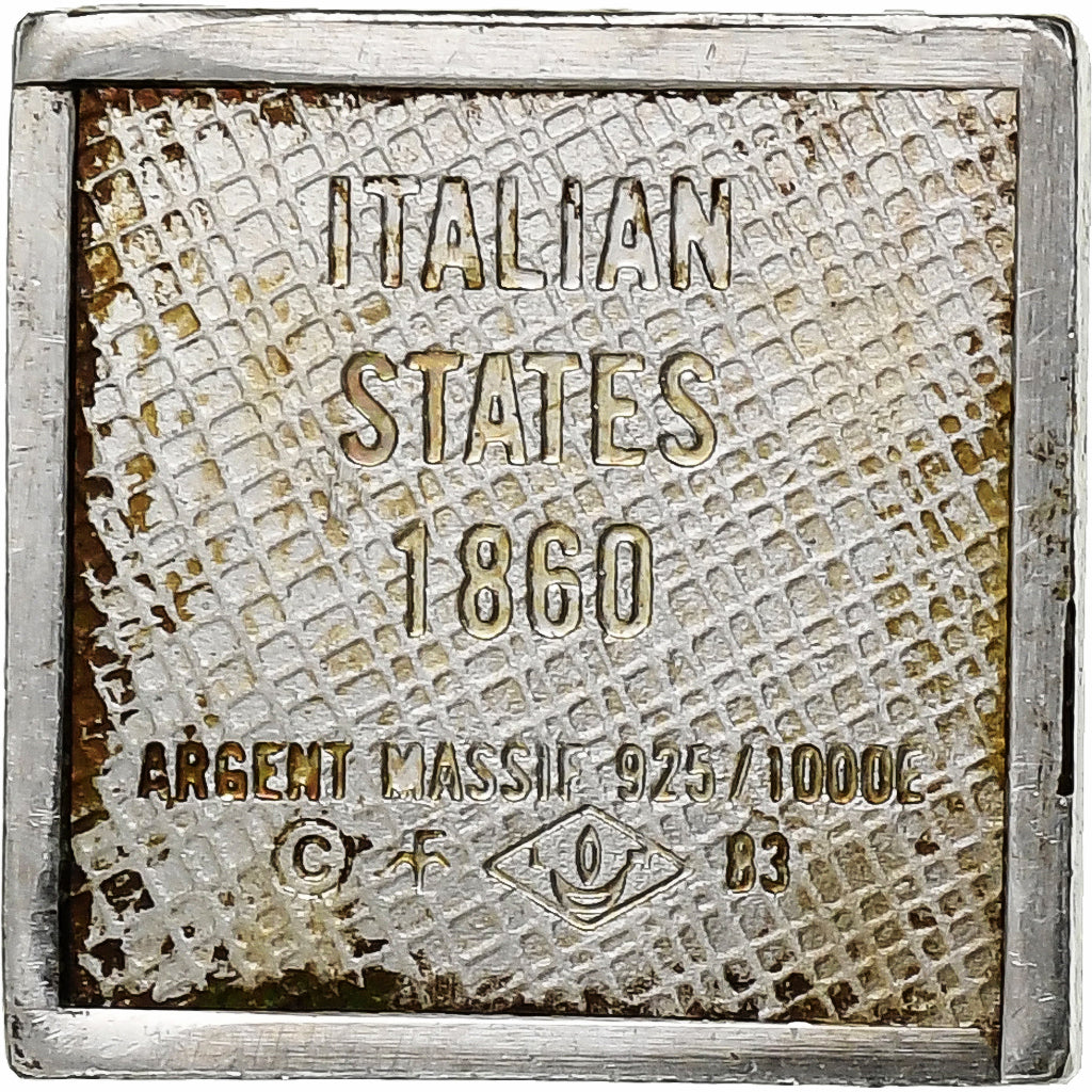 France, Timbre, Bollo della Posta Napoletana, Argent, SUP