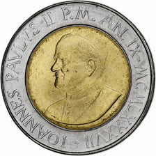 Cité du Vatican, John Paul II, 500 Lire, 1987, FDC, Bimétallique, FDC, KM:204