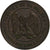 Frankreich, Napoleon III, 10 Centimes, Sedan, 1870, Satirique, Bronze, SS