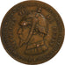 Francia, 10 Centimes, Napoléon III, Sedan, 1870, Satirique, Bronzo, MB+