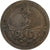 França, Napoleon III, 5 Centimes, Fusil Chassepot, 1868, Satírica, Bronze