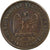 Frankrijk, Napoleon III, Module de 5 Centimes, 1870, Paris, Satirique, Bronzen