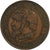 Francia, Napoleon III, 5 Centimes, 1870, Paris, Satirique, Bronzo, BB