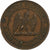 Francia, Napoleon III, 5 Centimes, 1870, Paris, Satirique, Bronzo, BB