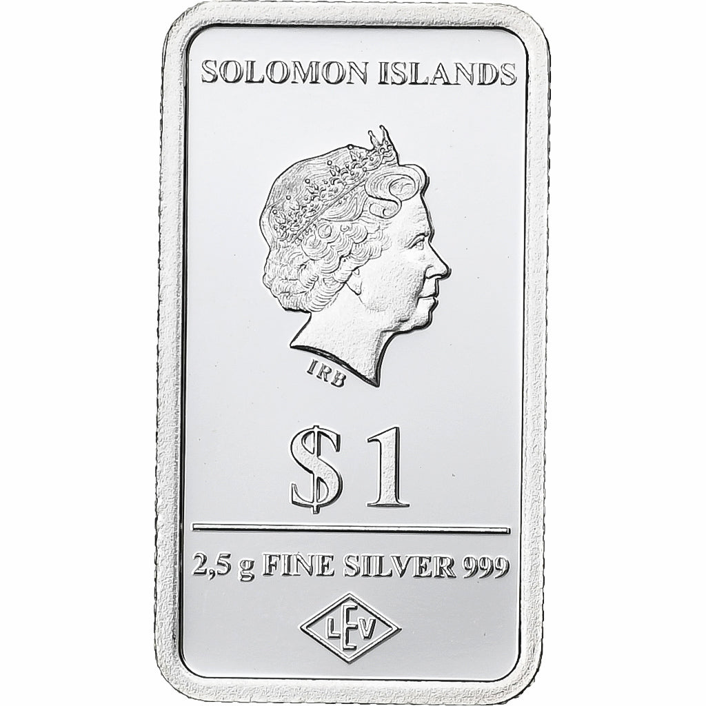 Isole Salomone, Dollar, FIFA World Cup Russia, 2018, FS, Argento, SPL+
