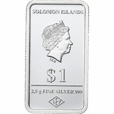 Solomon Islands, Dollar, FIFA World Cup Russia, 2018, Proof, Silver, MS(64)
