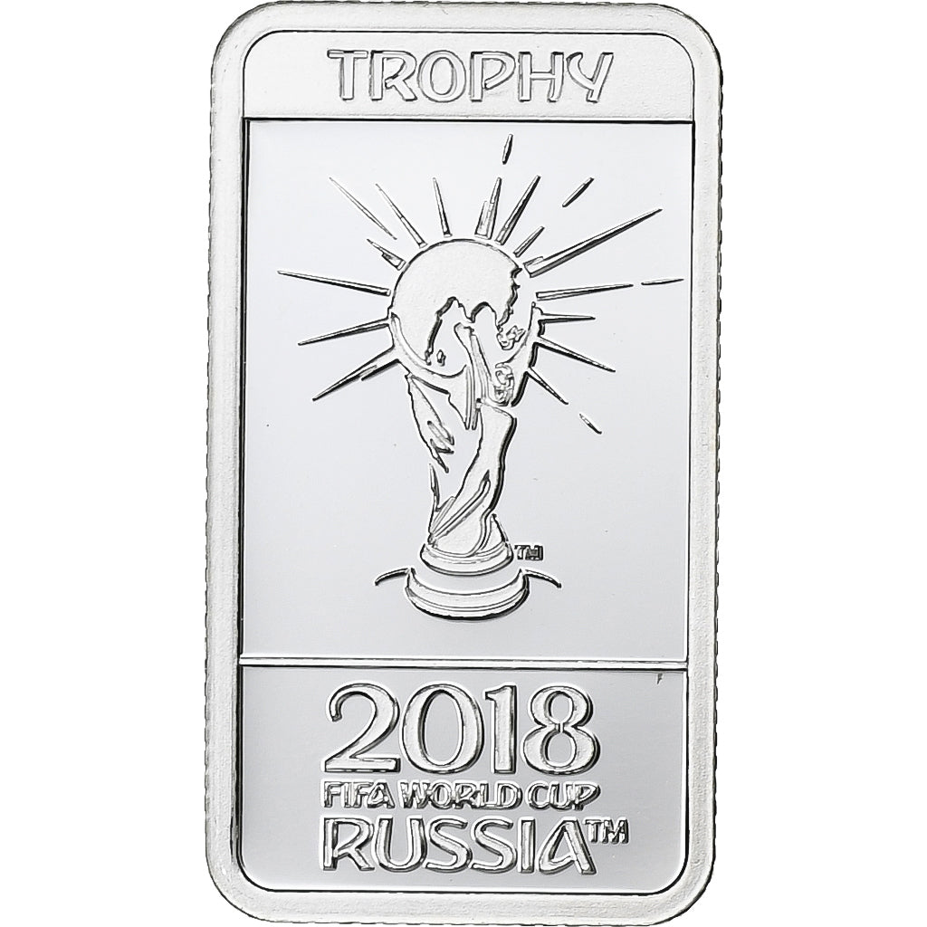 Isole Salomone, Dollar, FIFA World Cup Russia, 2018, FS, Argento, SPL+