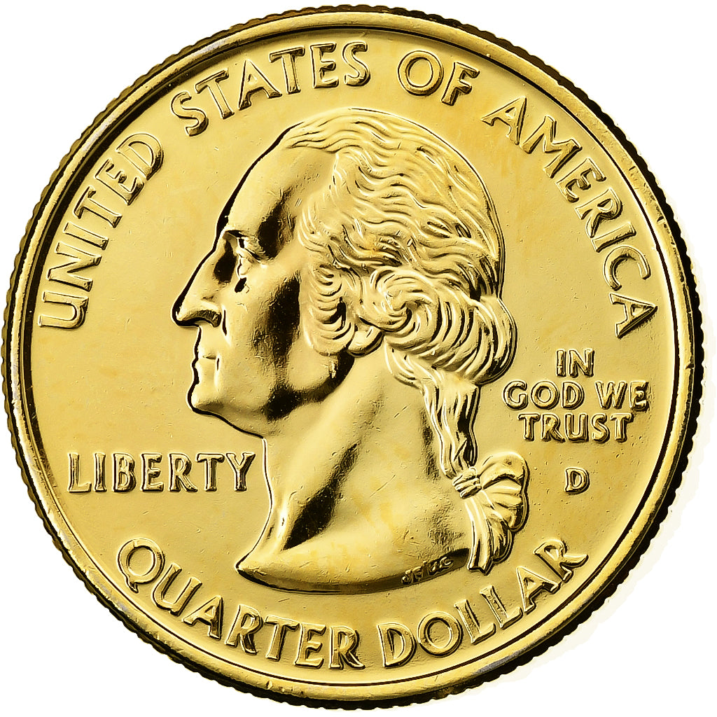 États-Unis, Quarter, Quarter Dollar, 2007, U.S. Mint, Nevada, 1864