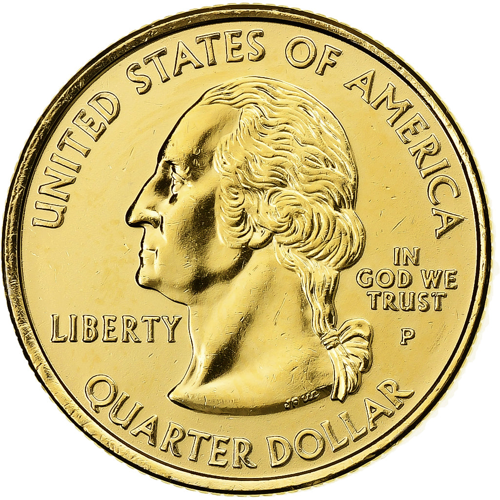 United States, Quarter, Quarter Dollar, 2007, U.S. Mint, NEW HAMPSHIRE