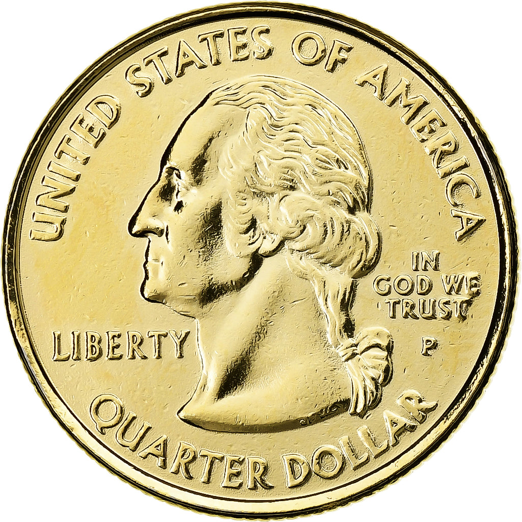 Estados Unidos da América, Quarter, Quarter Dollar, 2007, U.S. Mint, South