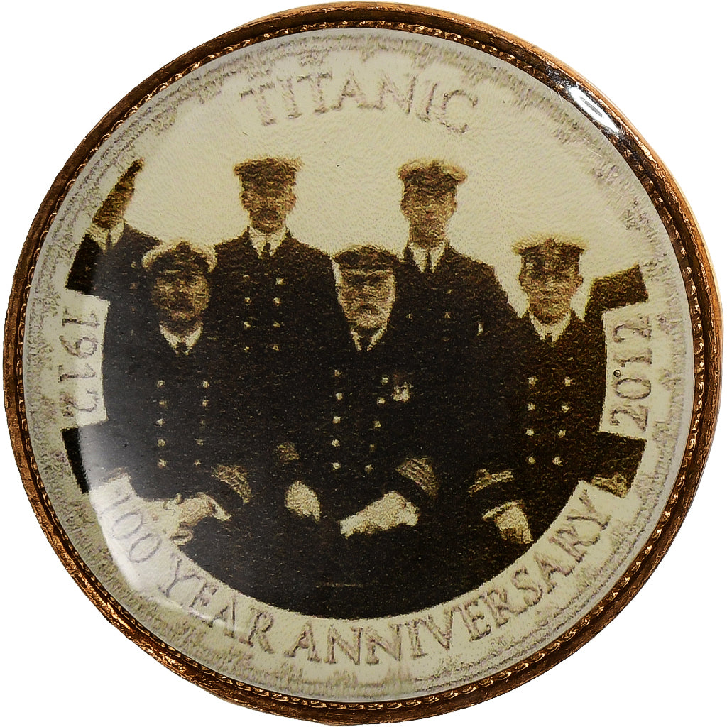 Großbritannien, Elizabeth II, 1/2 Penny, Titanic, 100 Ans, 1966, Bronze, UNZ