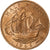 Grã-Bretanha, Elizabeth II, 1/2 Penny, Titanic, 100 Ans, 1966, Bronze, MS(63)