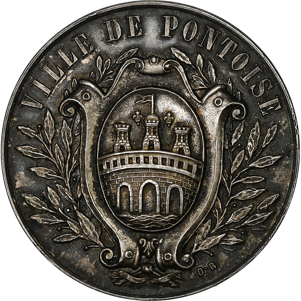 Francja, medal, Société d'Agriculture et d'Horticulture de Pontoise, 1850