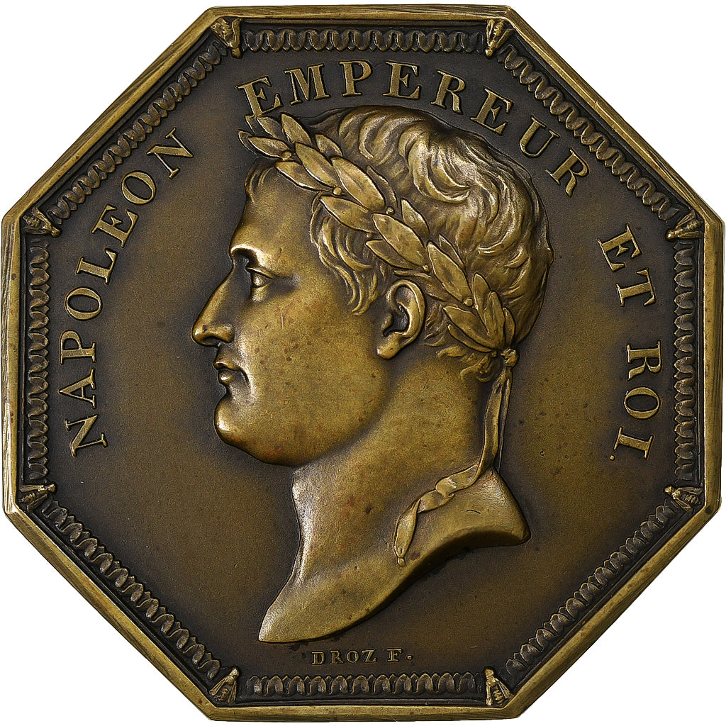 Francia, medaglia, Napoléon Ier, Ordre de la Couronne de Fer, 1805, Bronzo