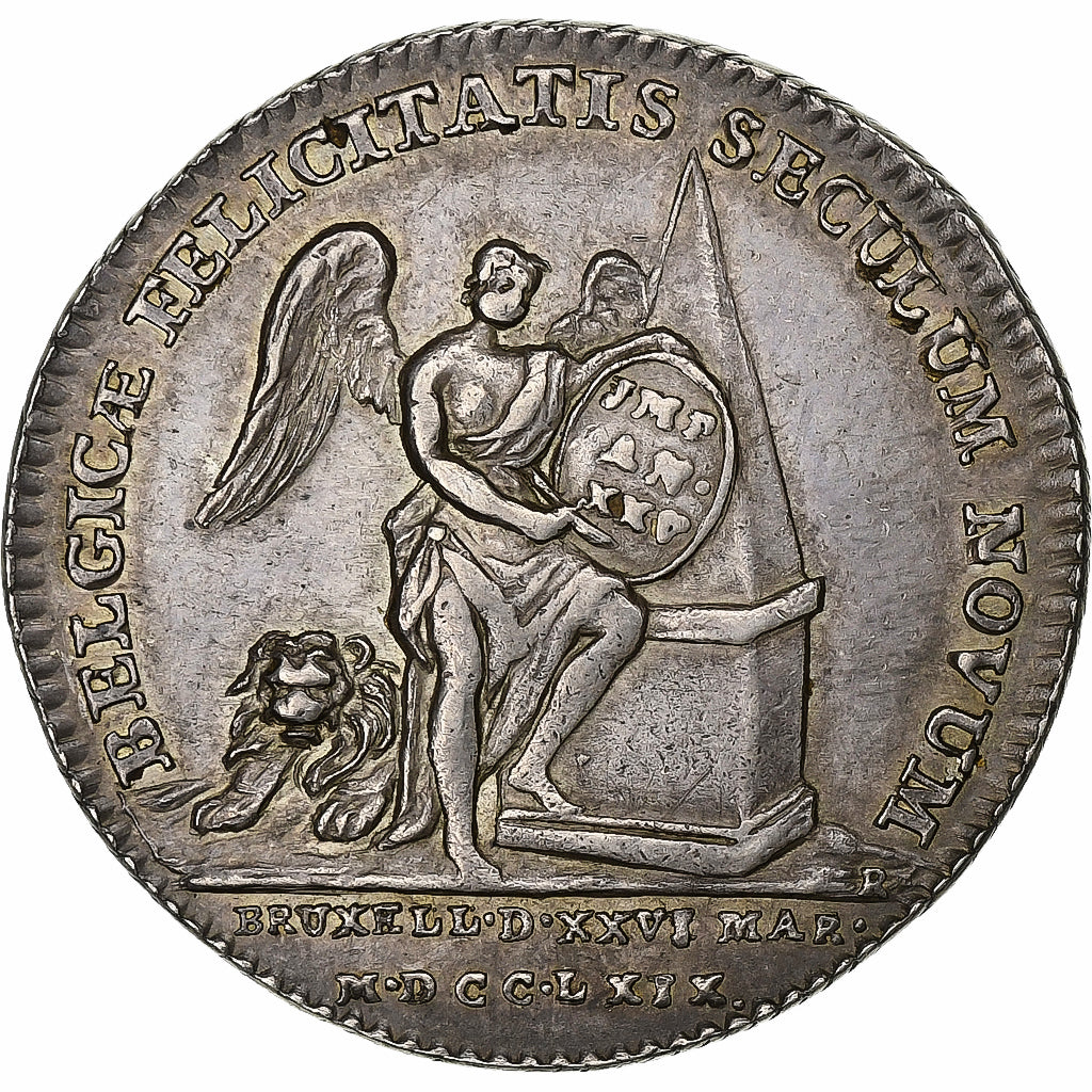 Pays-Bas autrichiens, Jeton, Jubilé de Charles de Lorraine pour ses 25 ans de