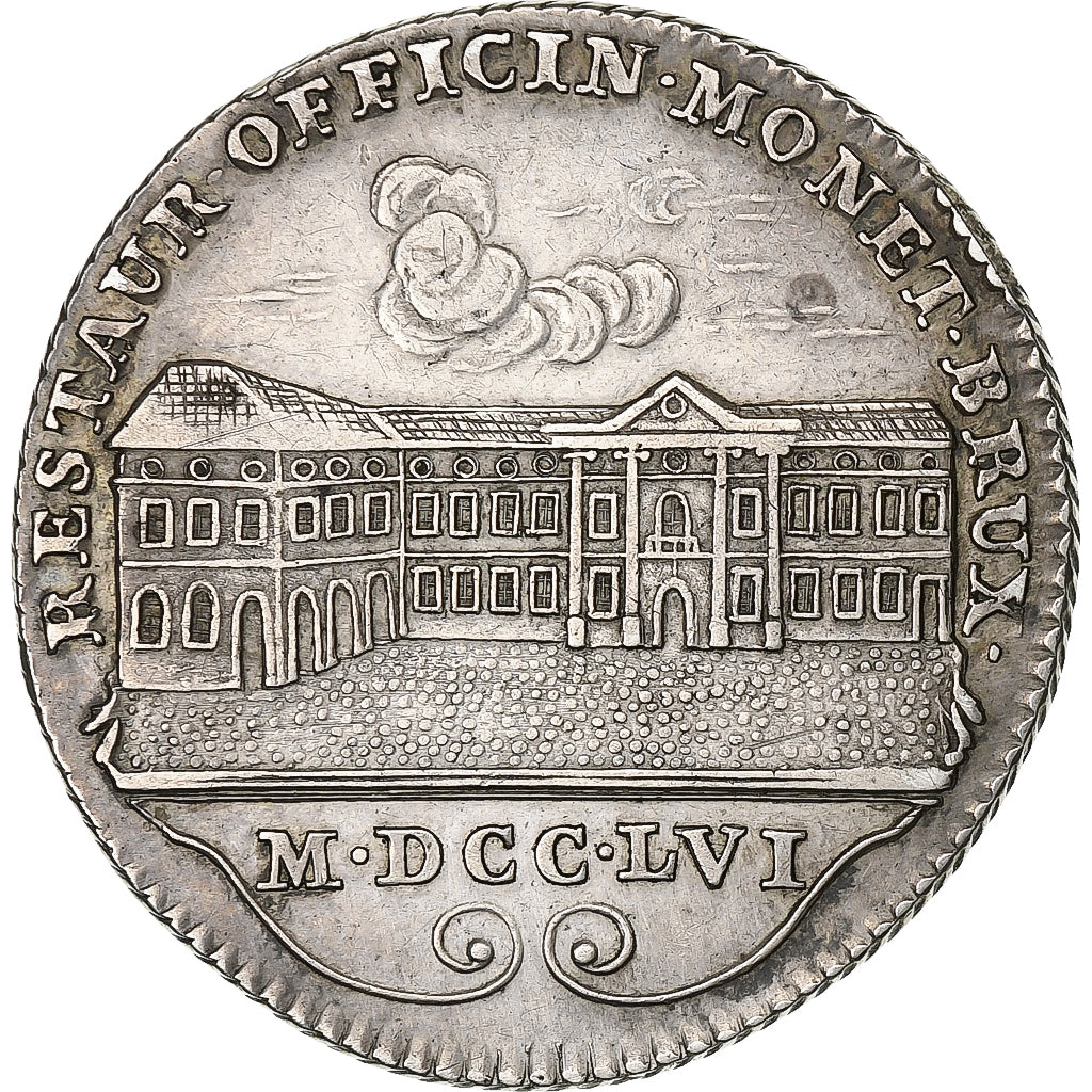 AUSTRIAN NETHERLANDS, Token, Charles de Lorraine, Restauration de l''hôtel des