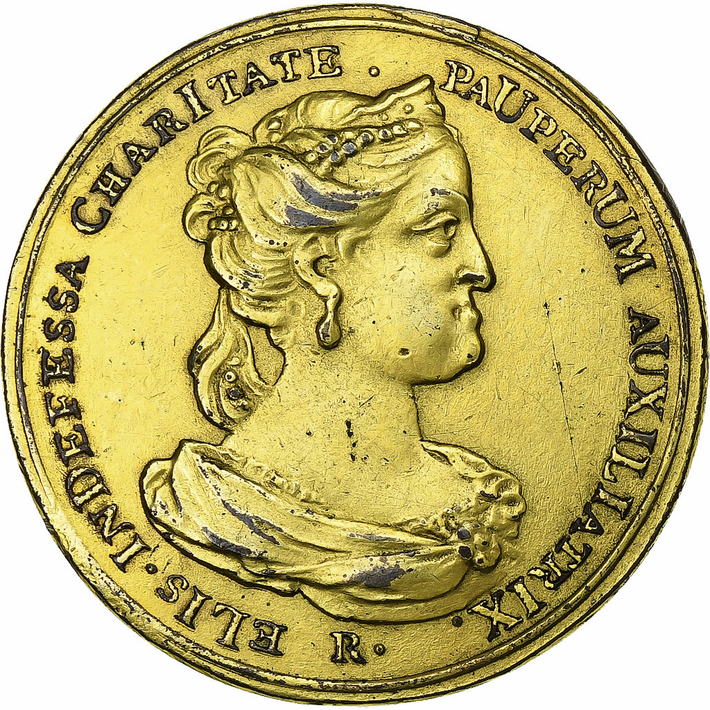 AUSTRIAN NETHERLANDS, Token, La Charité de la Gouvernante Générale, 1741