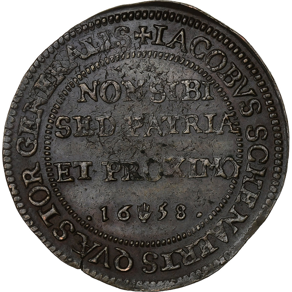 Paesi Bassi austriaci, ficha, Jacobus Schenaerts, Trésorier d'Anvers, 1658