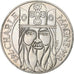 France, 100 Francs, Charlemagne, 1990, Paris, Silver, AU(55-58), Gadoury:905