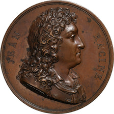 Frankrijk, Medaille, Galerie des Grands Hommes, Jean Racine, 1817, Koper