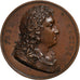 Frankrijk, Medaille, Galerie des Grands Hommes, Jean Racine, 1817, Koper