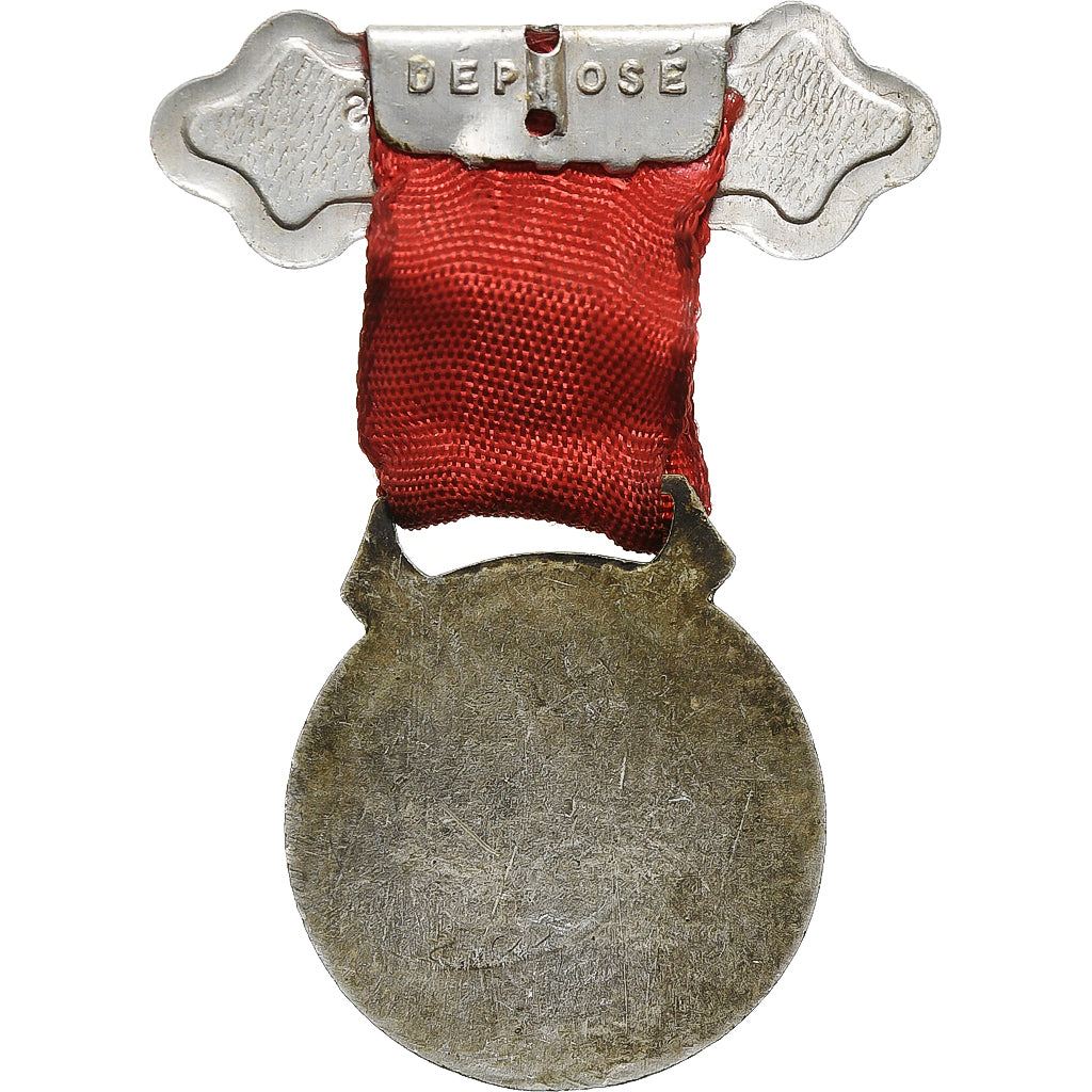 France, Médaille, Oeuvre des Pupilles des Sapeurs Pompiers Français, Bronze