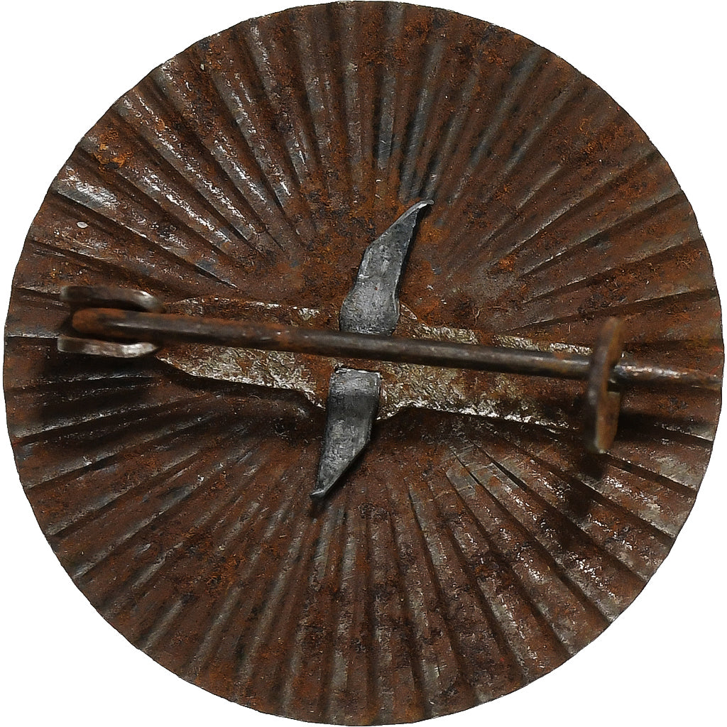 France, Broche, Cocarde Bleu-Blanc-Rouge, Métal, TB+