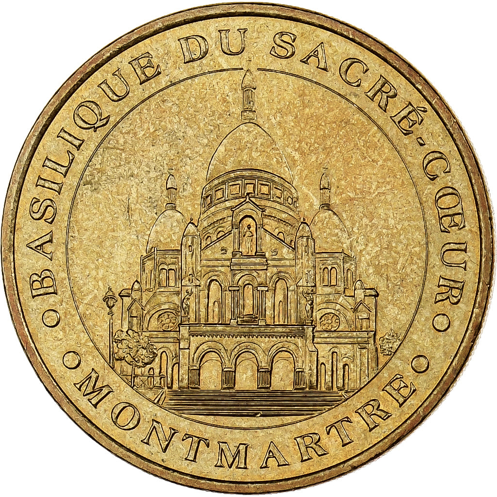 France, Token, Paris - Sacré Coeur n°1, 2003, Copper-nickel Aluminium, MDP