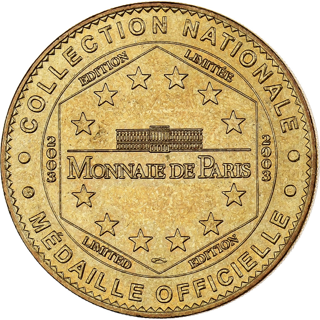 France, Token, Paris - Sacré Coeur n°1, 2003, Copper-nickel Aluminium, MDP