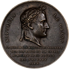 France, Medal, A la Mémoire de Napoléon Le Grand, 1840, Copper, AU(55-58)