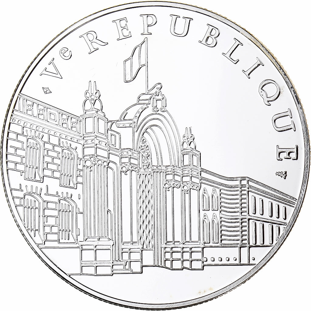 France, Medal, Ve République, Jacques Chirac, 1995, Silver, MS(65-70)
